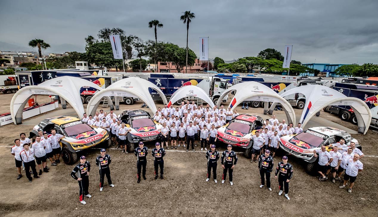 Peugeot 3008 DKR Maxi: así es la bestia ganadora del Dakar 2018