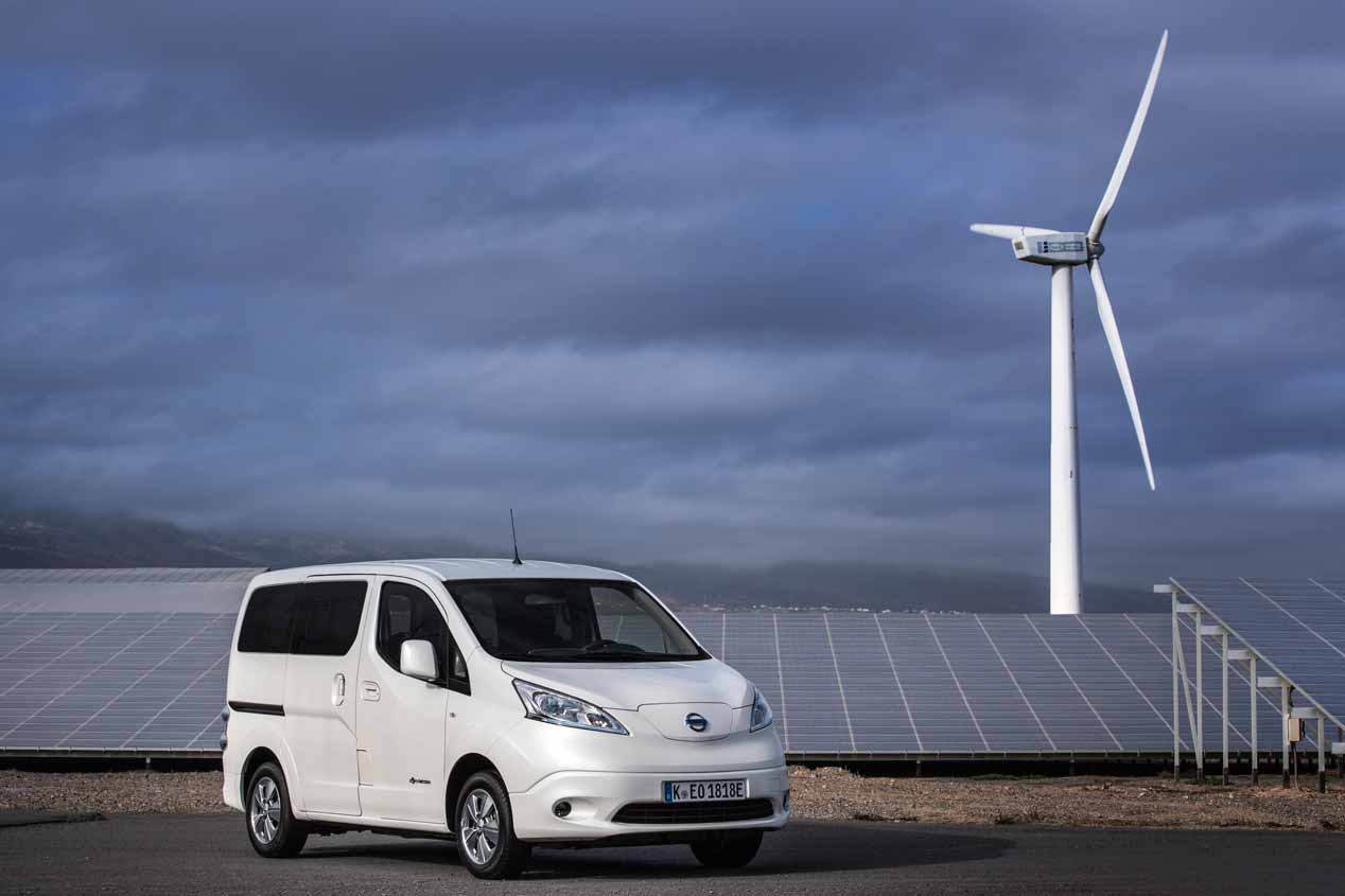 Probamos la furgoneta eléctrica Nissan e-NV200 2018