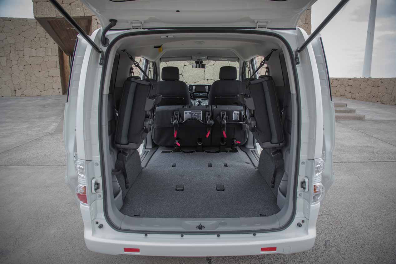 Probamos la furgoneta eléctrica Nissan e-NV200 2018