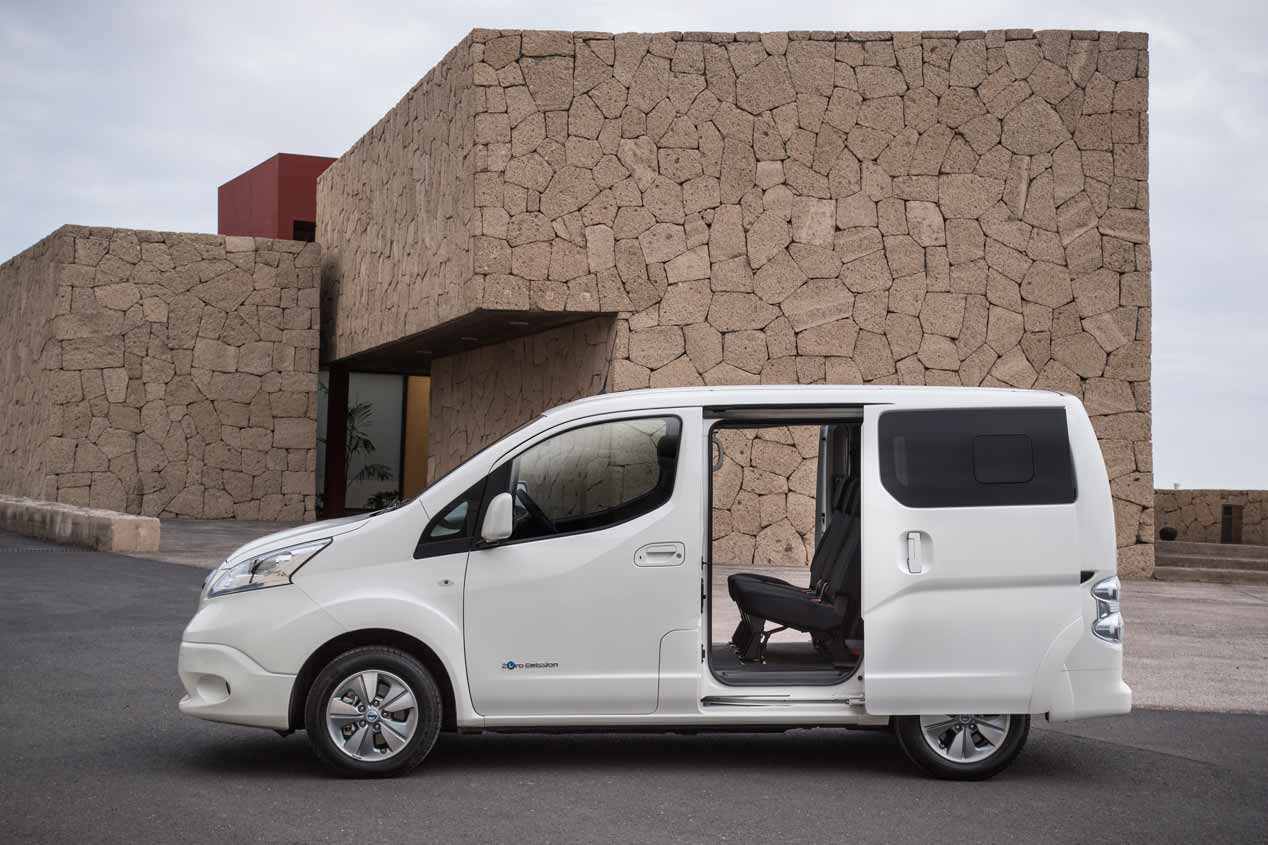 Probamos la furgoneta eléctrica Nissan e-NV200 2018