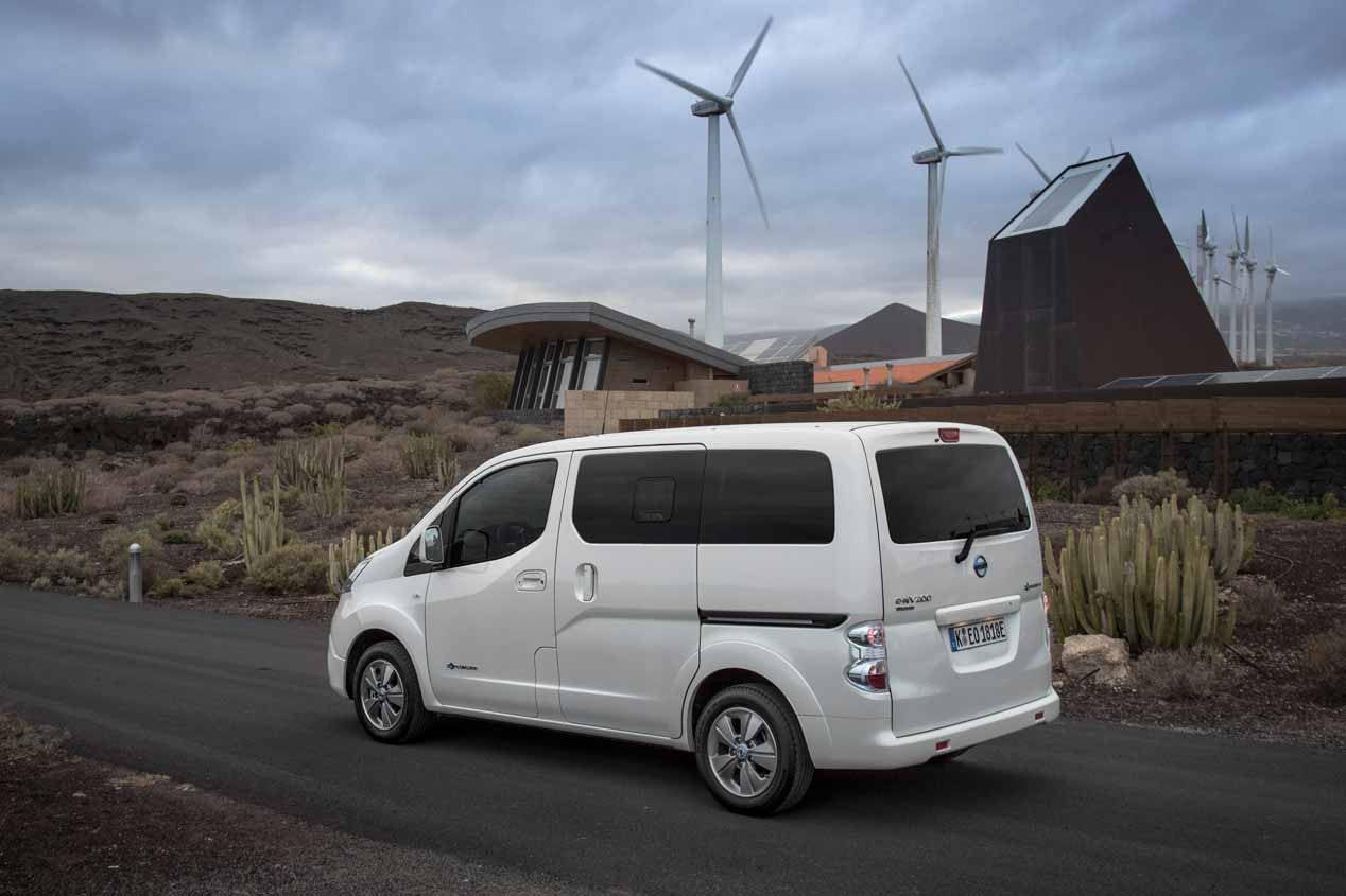 Probamos la furgoneta eléctrica Nissan e-NV200 2018