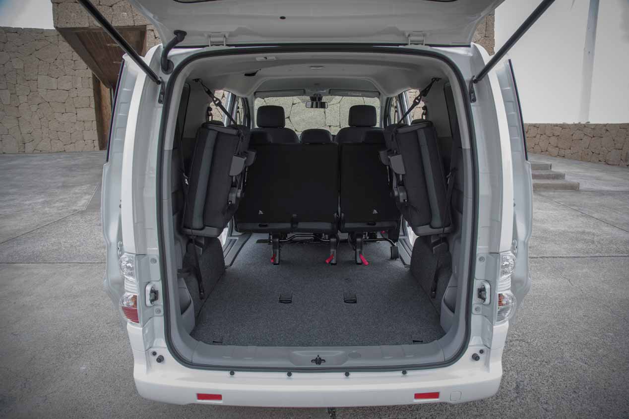 Probamos la furgoneta eléctrica Nissan e-NV200 2018