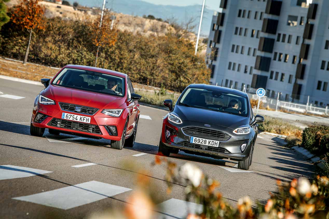 A prueba el Ford Fiesta y el Seat Ibiza Diesel: ¿cuál es mejor?