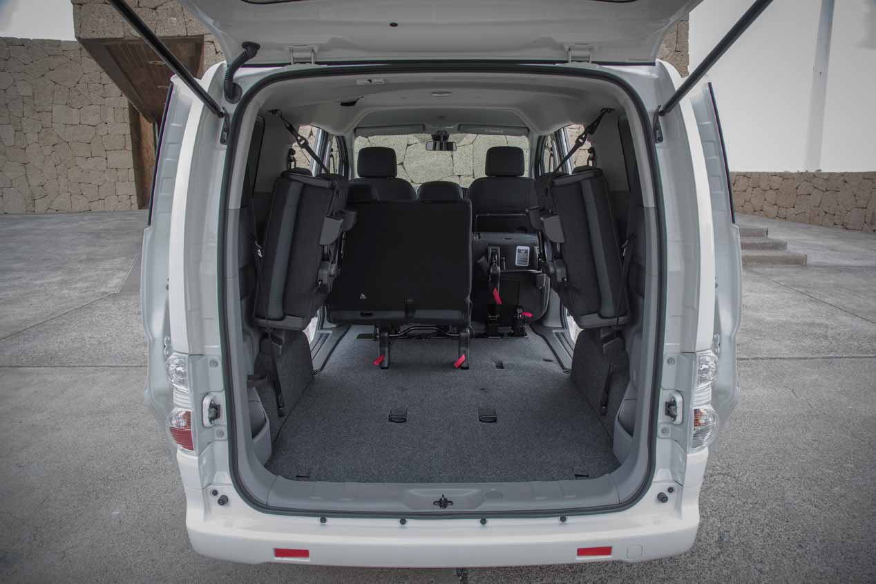 Probamos la furgoneta eléctrica Nissan e-NV200 2018