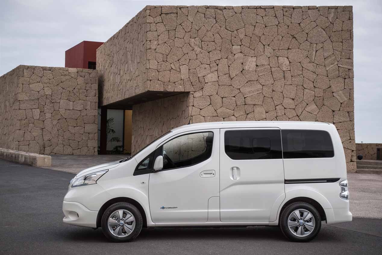 Probamos la furgoneta eléctrica Nissan e-NV200 2018