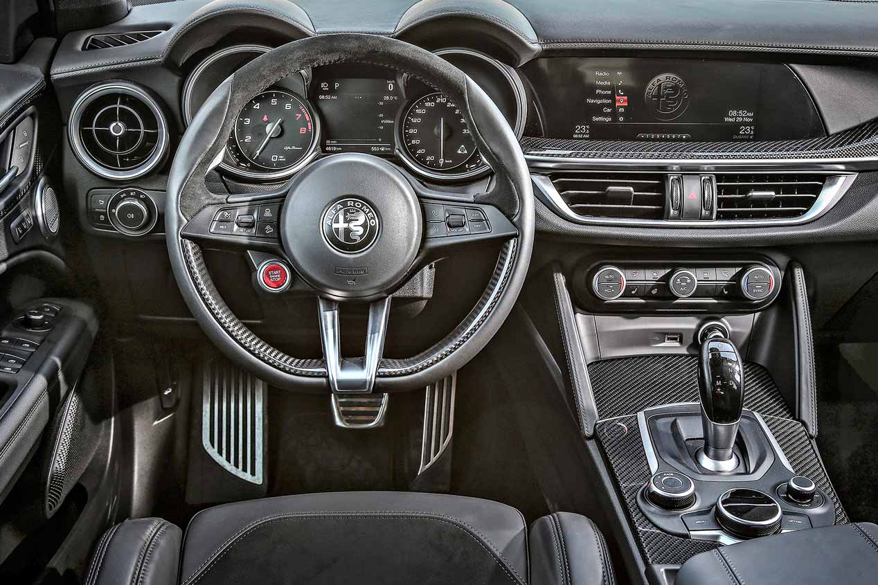 Probamos el Alfa Stelvio Quadrifoglio, un SUV de lo más deportivo