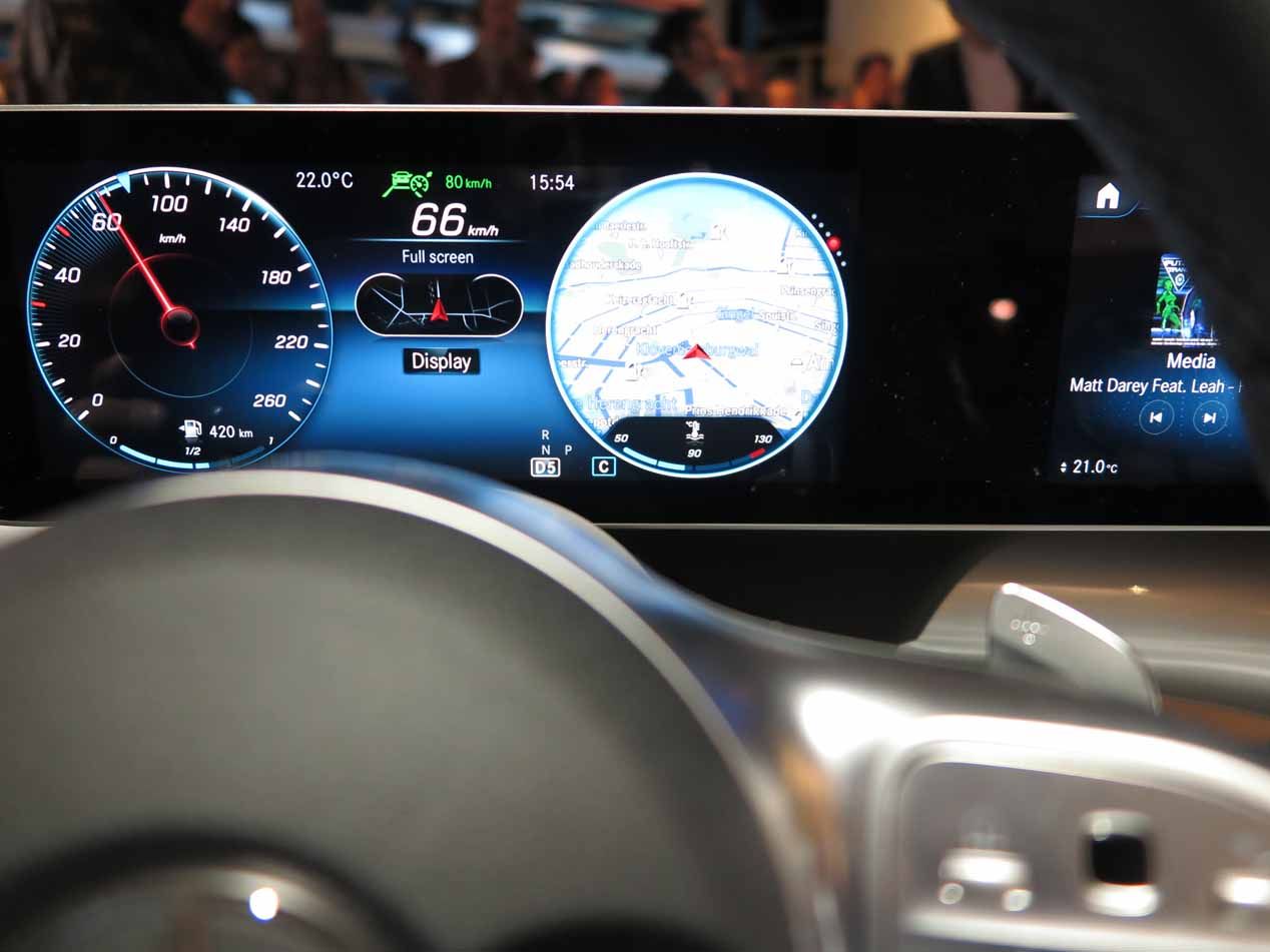 Las claves del Mercedes Clase y su telemática MBUX