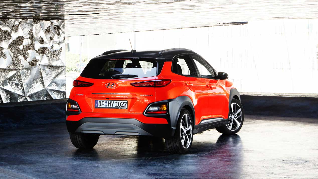 Hyundai Kona EV eléctrico, en el Salón de Ginebra 2018