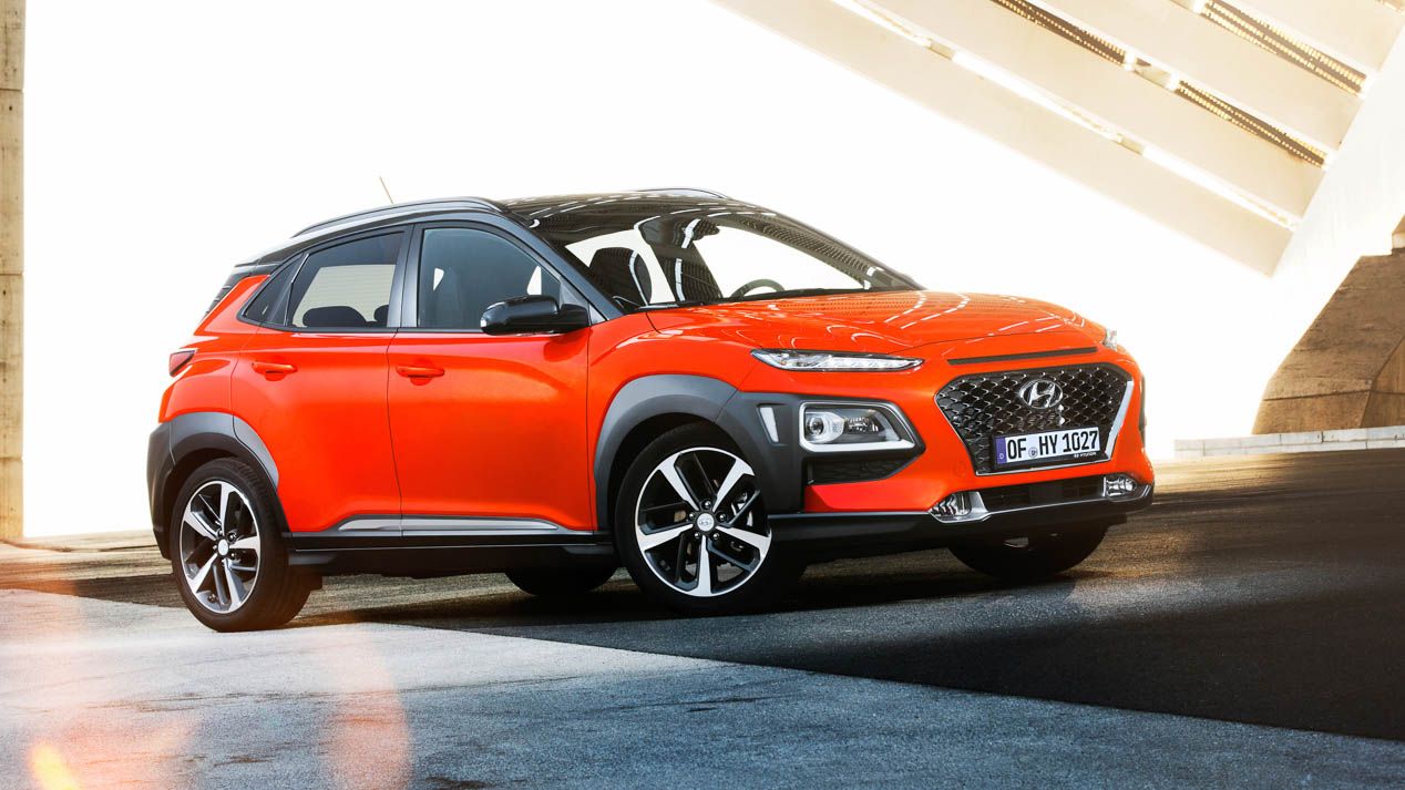 Hyundai Kona EV eléctrico, en el Salón de Ginebra 2018