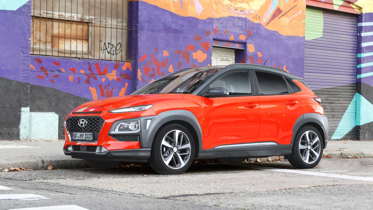 Hyundai Kona EV eléctrico, en el Salón de Ginebra 2018