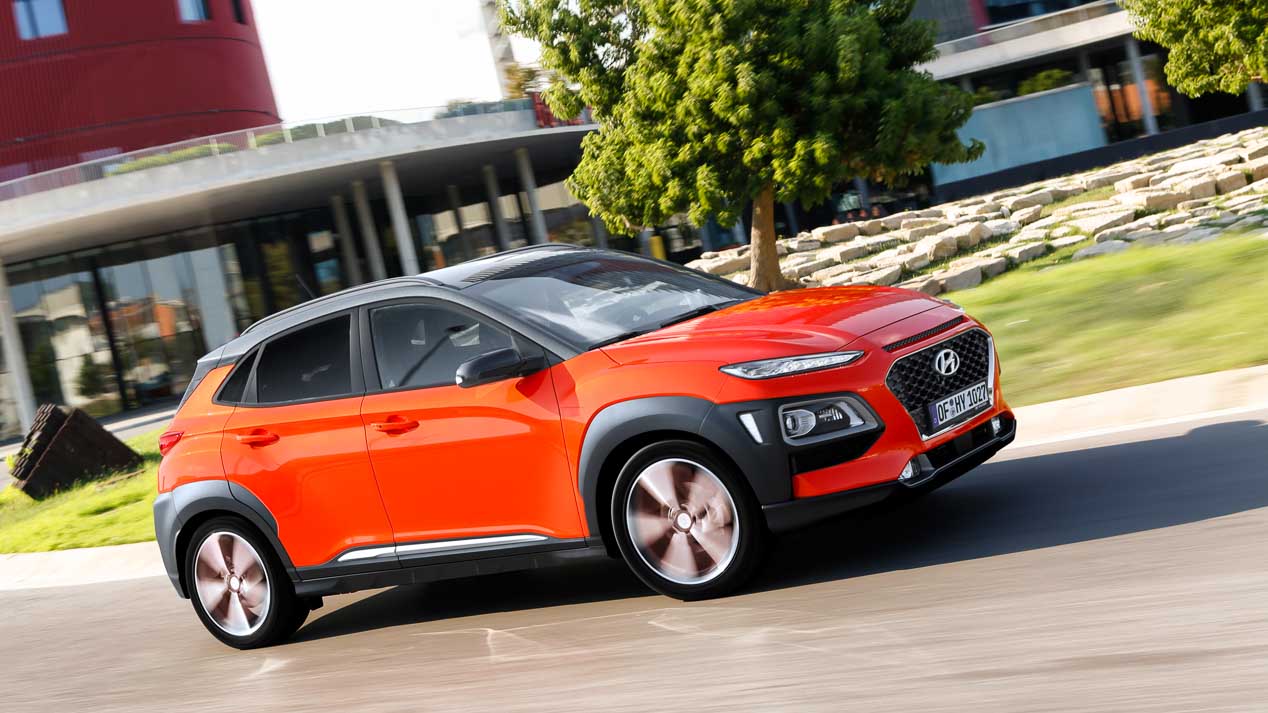 Hyundai Kona EV eléctrico, en el Salón de Ginebra 2018