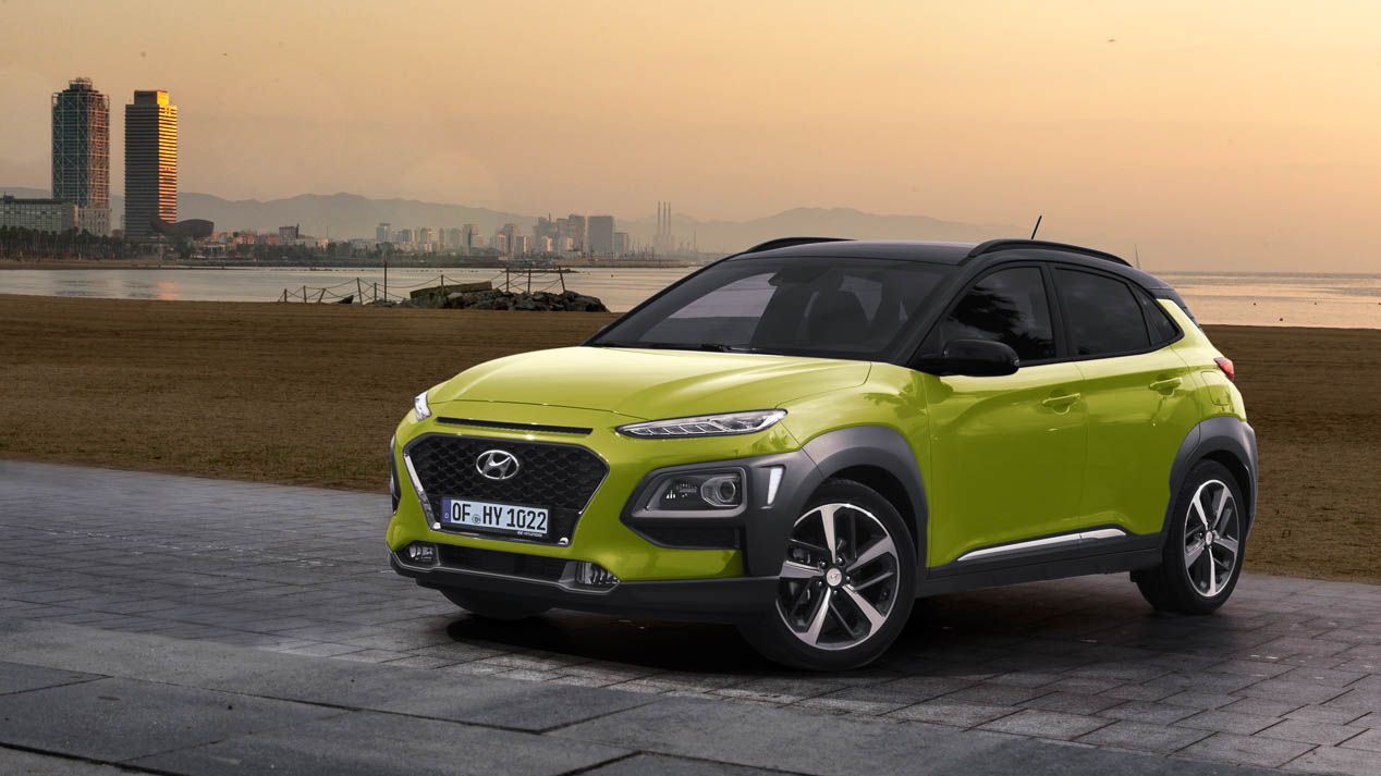 Hyundai Kona EV eléctrico, en el Salón de Ginebra 2018