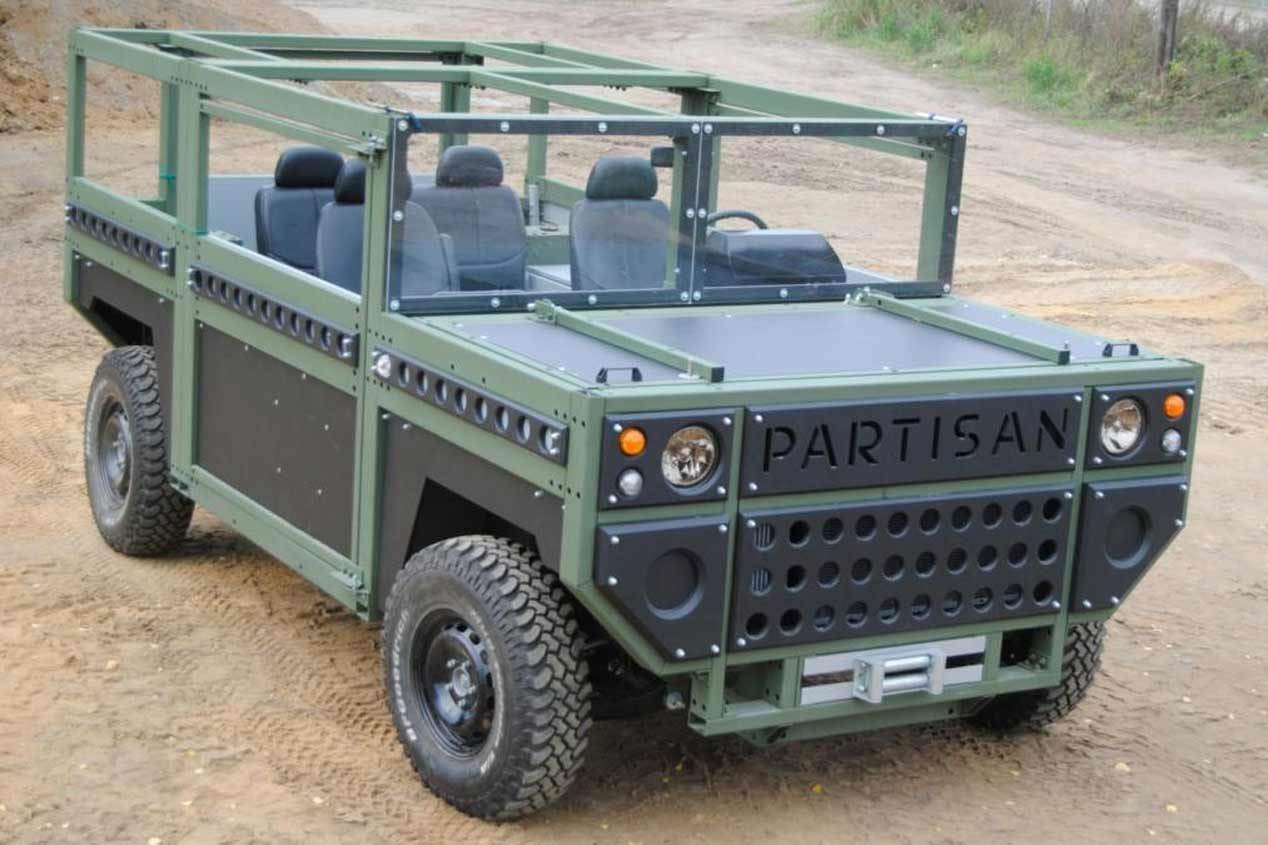 Partisan One Mars Edition: el SUV que aspira a llegar a Marte con Elon Musk