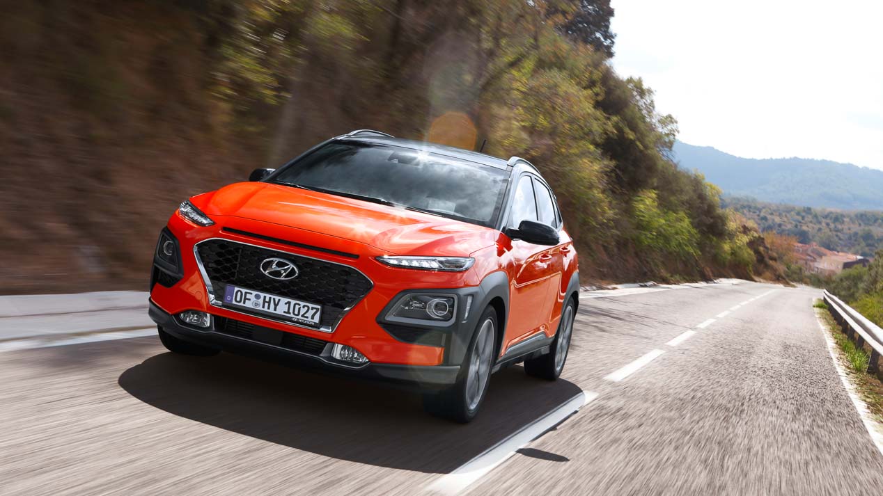 Hyundai Kona EV eléctrico, en el Salón de Ginebra 2018