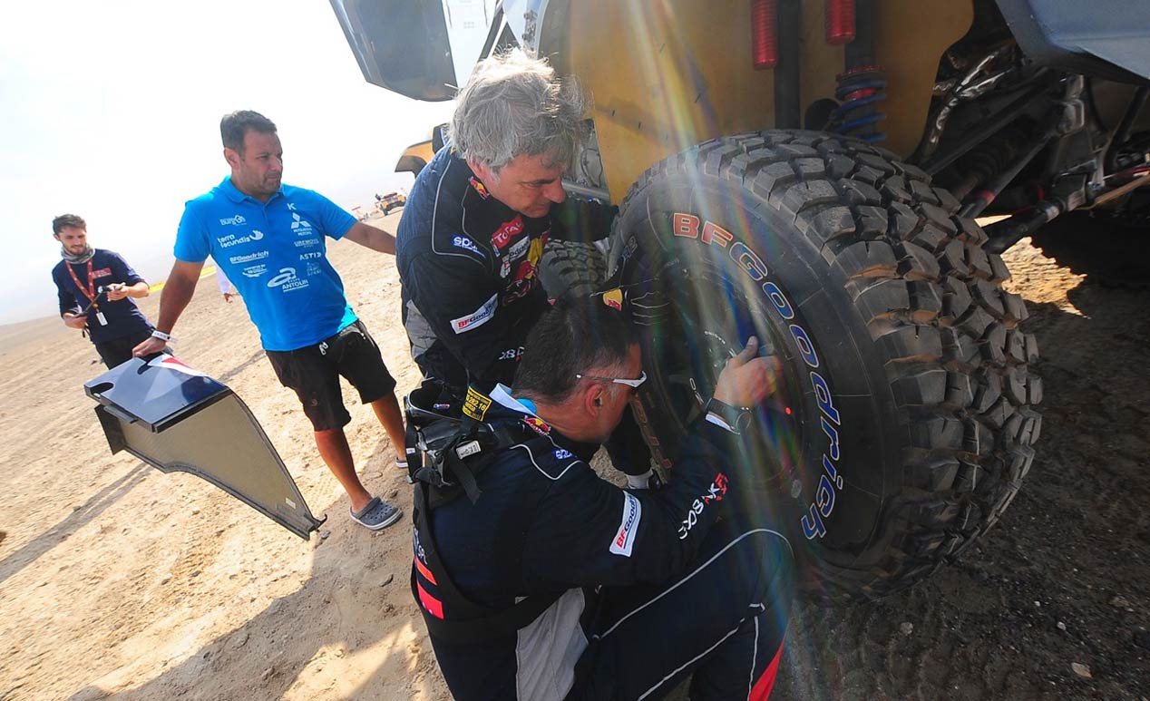 Los neumáticos BFGoodrich, claves en el éxito de Sainz en el Dakar