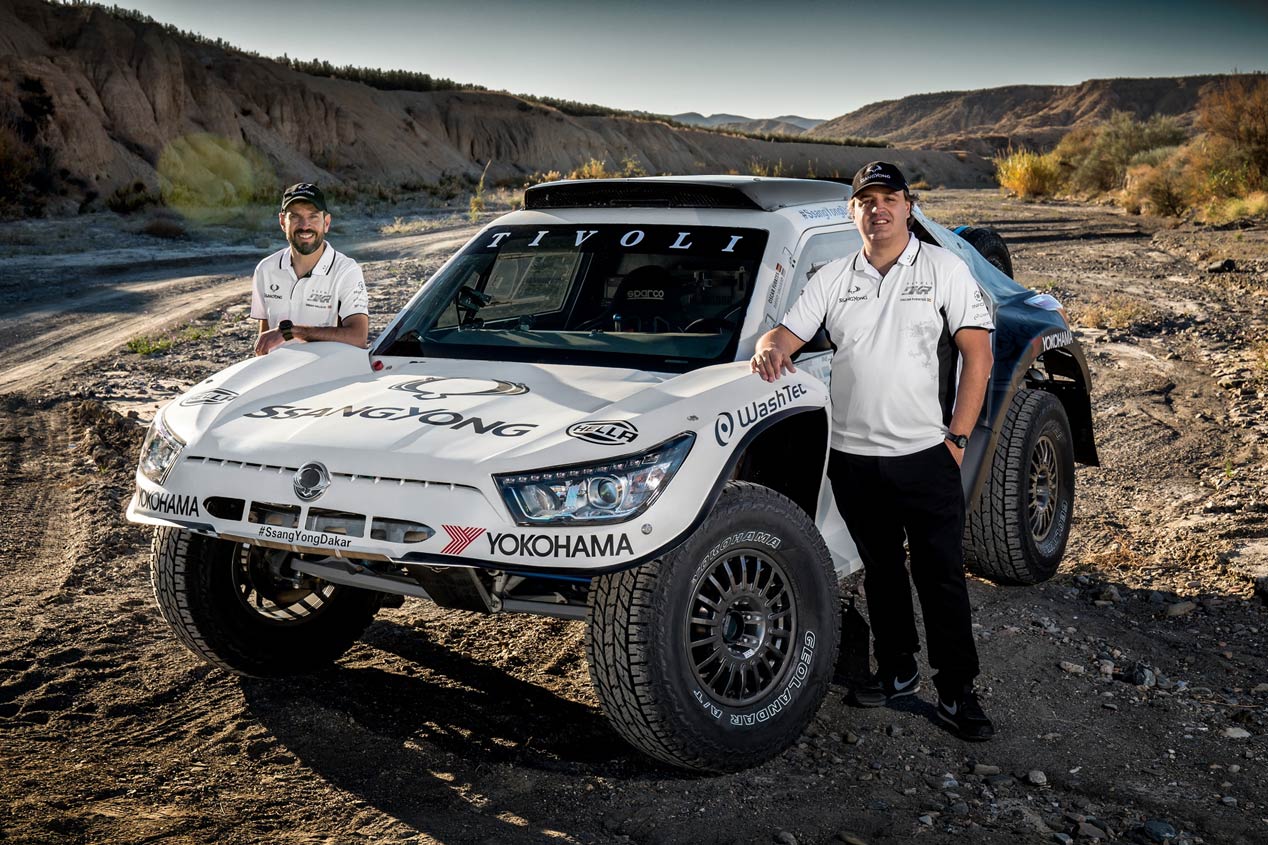 Entrevistamos a Óscar Fuertes, piloto de SsangYong en el Dakar 2018