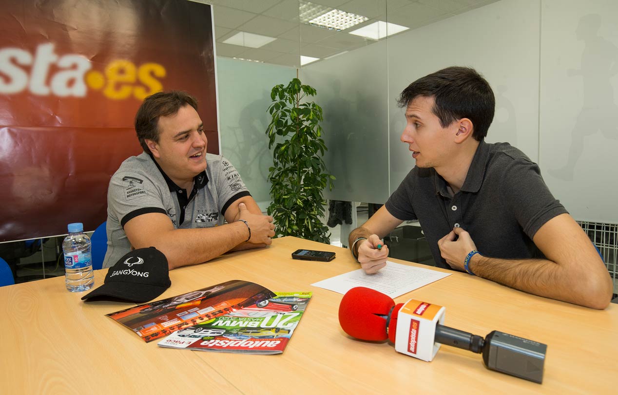 Entrevistamos a Óscar Fuertes, piloto de SsangYong en el Dakar 2018