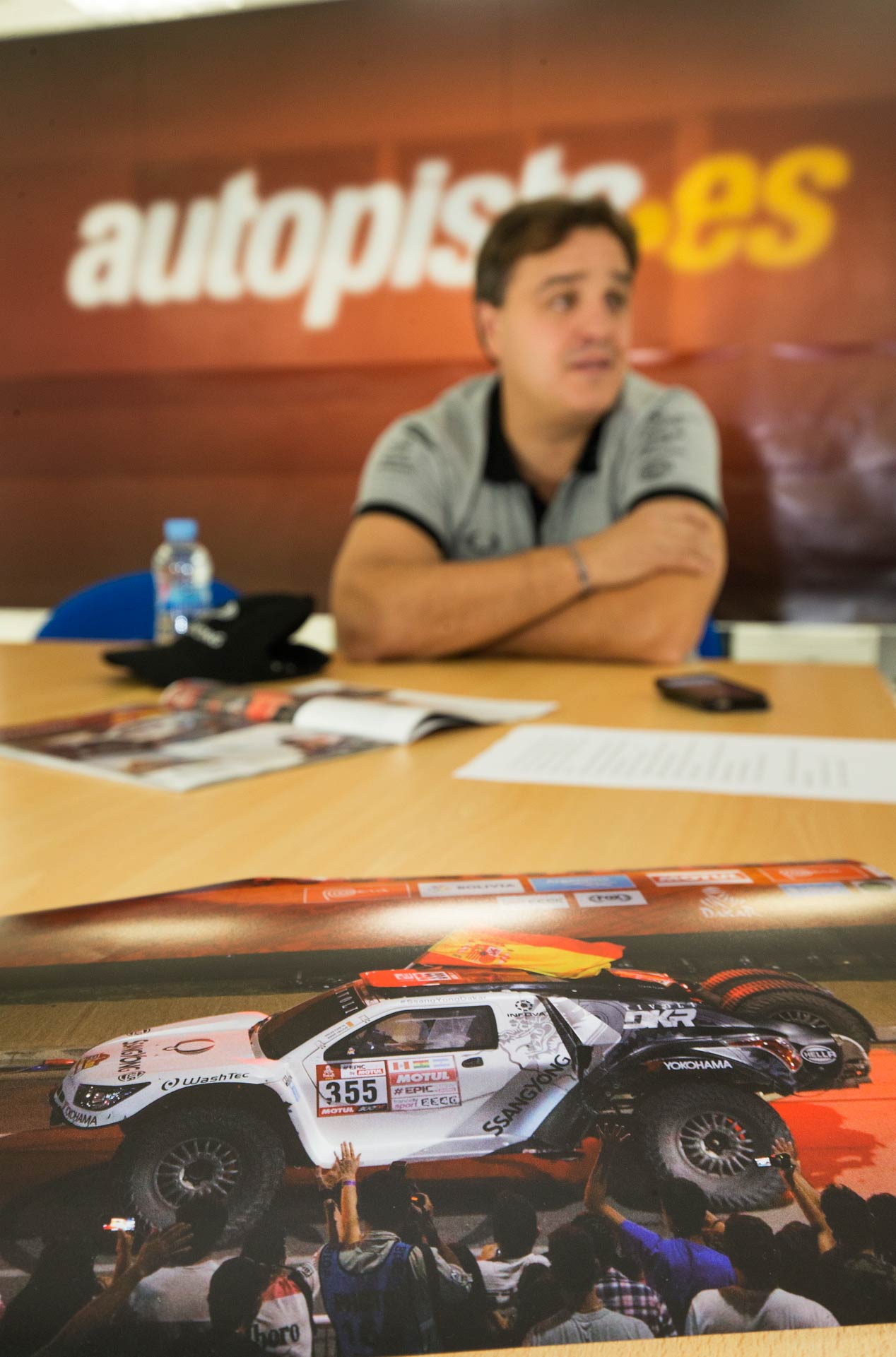 Entrevistamos a Óscar Fuertes, piloto de SsangYong en el Dakar 2018