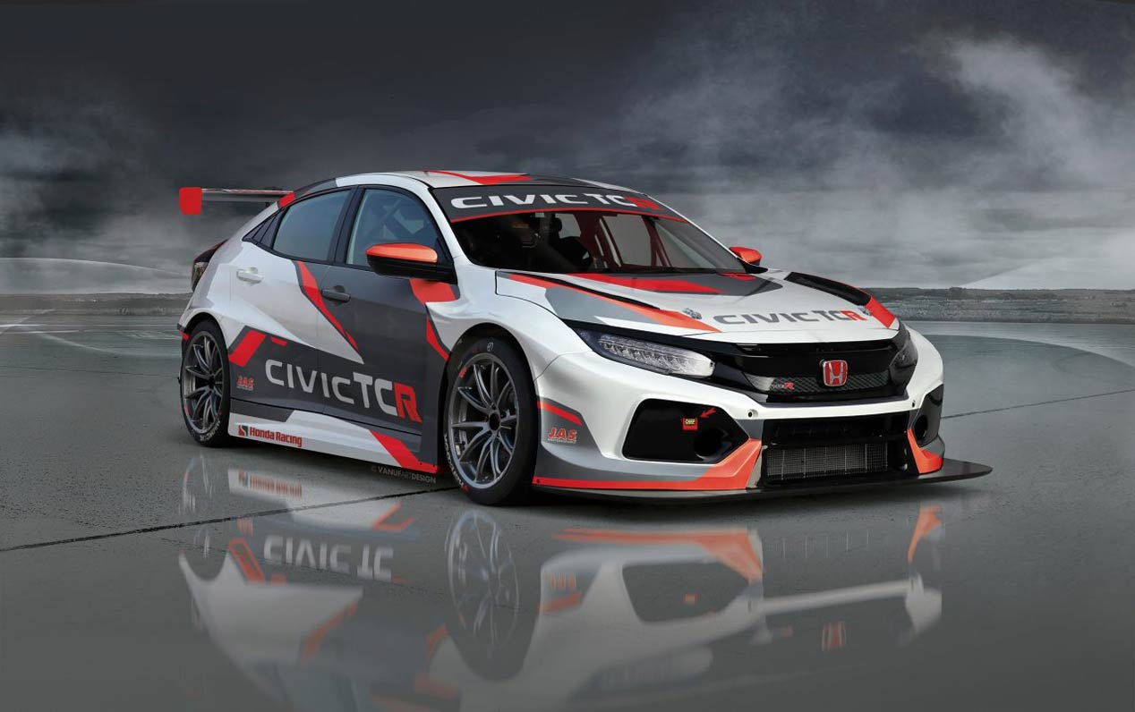 El nuevo Honda Civic TCR toma las riendas