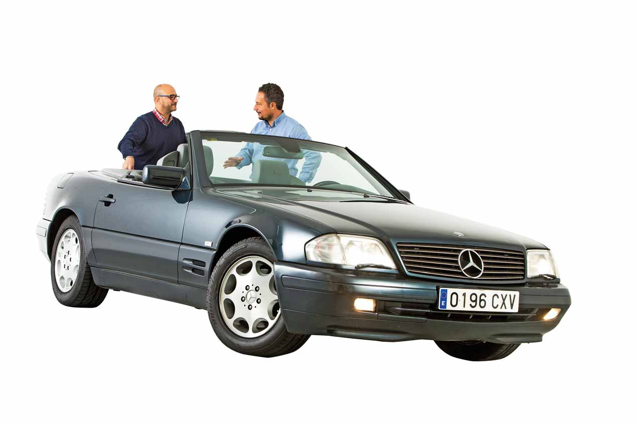 El Mercedes SL 500 (1989-2001), en imágenes