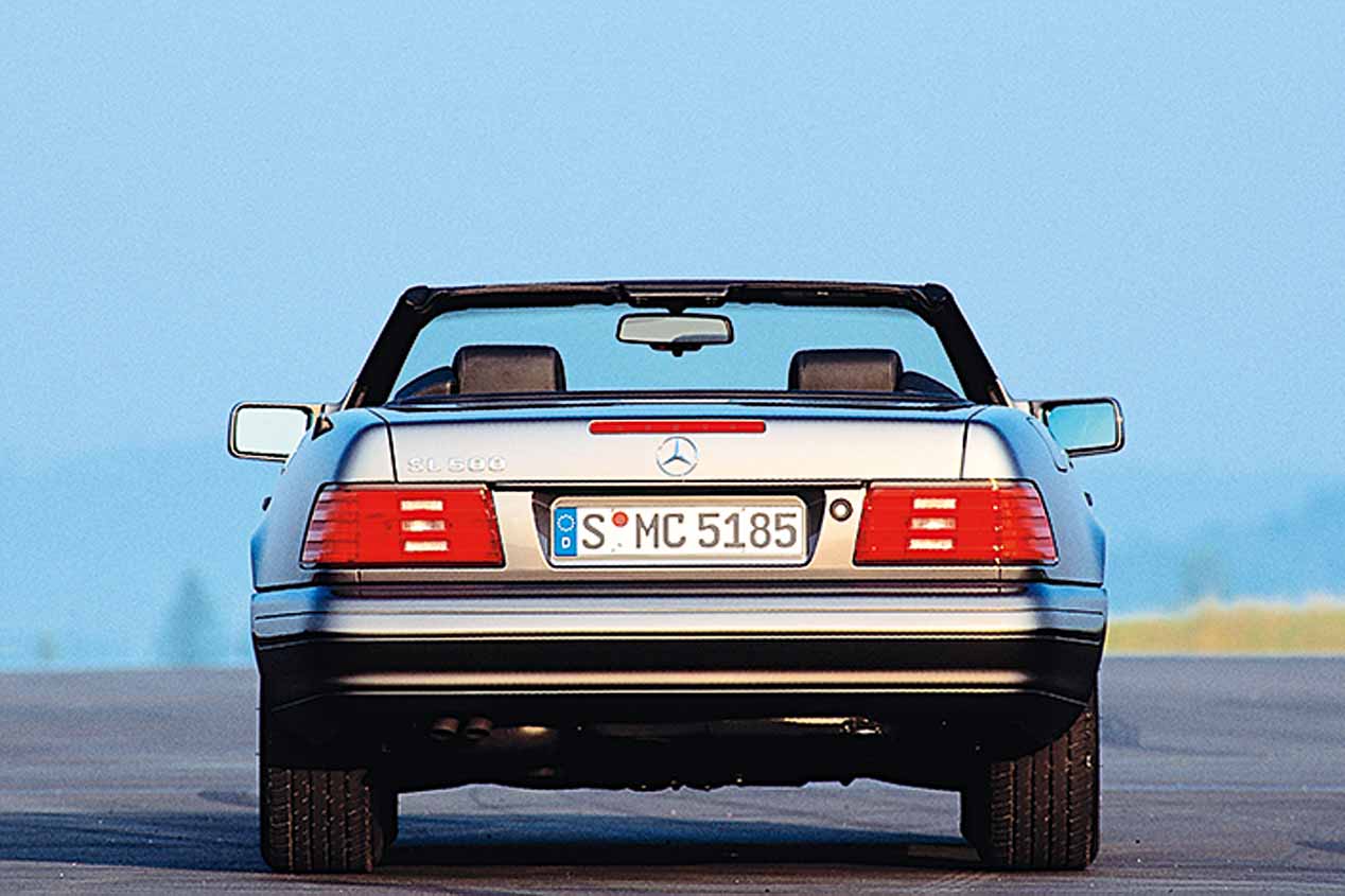 El Mercedes SL 500 (1989-2001), en imágenes
