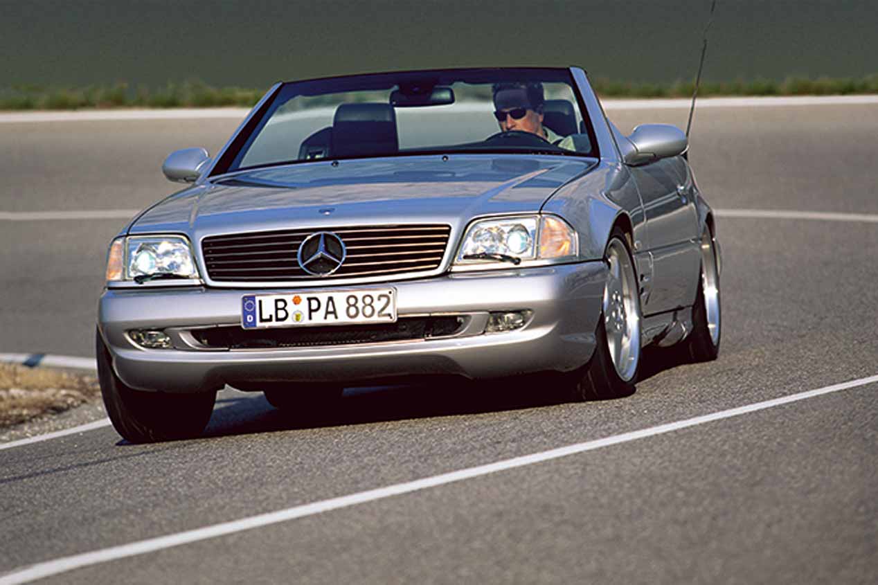 El Mercedes SL 500 (1989-2001), en imágenes