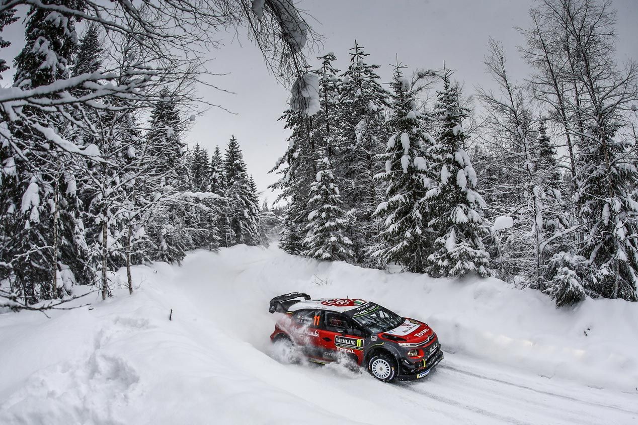 Las mejores fotos del Rally de Suecia 2018