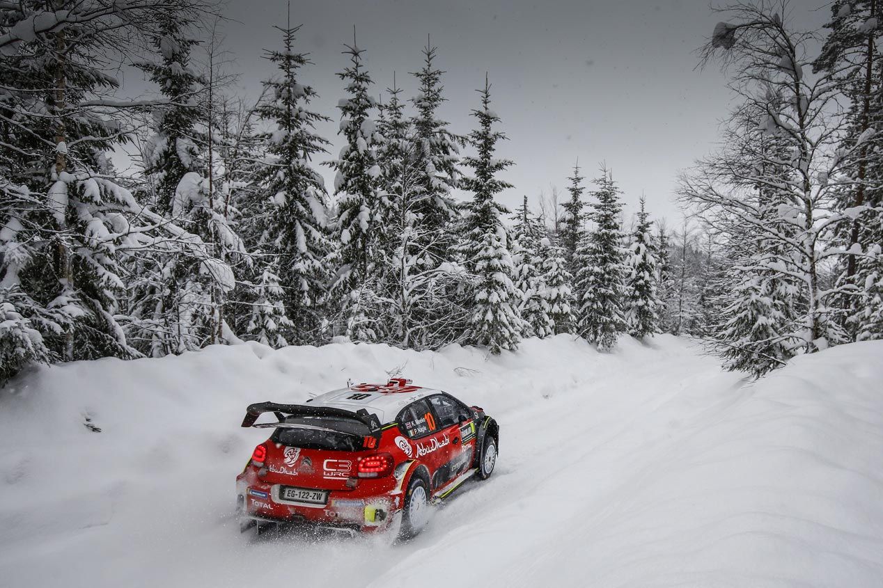 Las mejores fotos del Rally de Suecia 2018