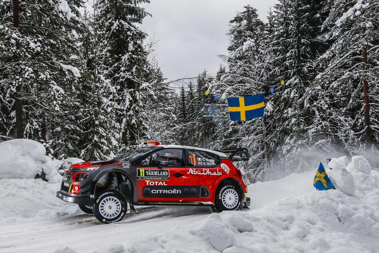 Las mejores fotos del Rally de Suecia 2018