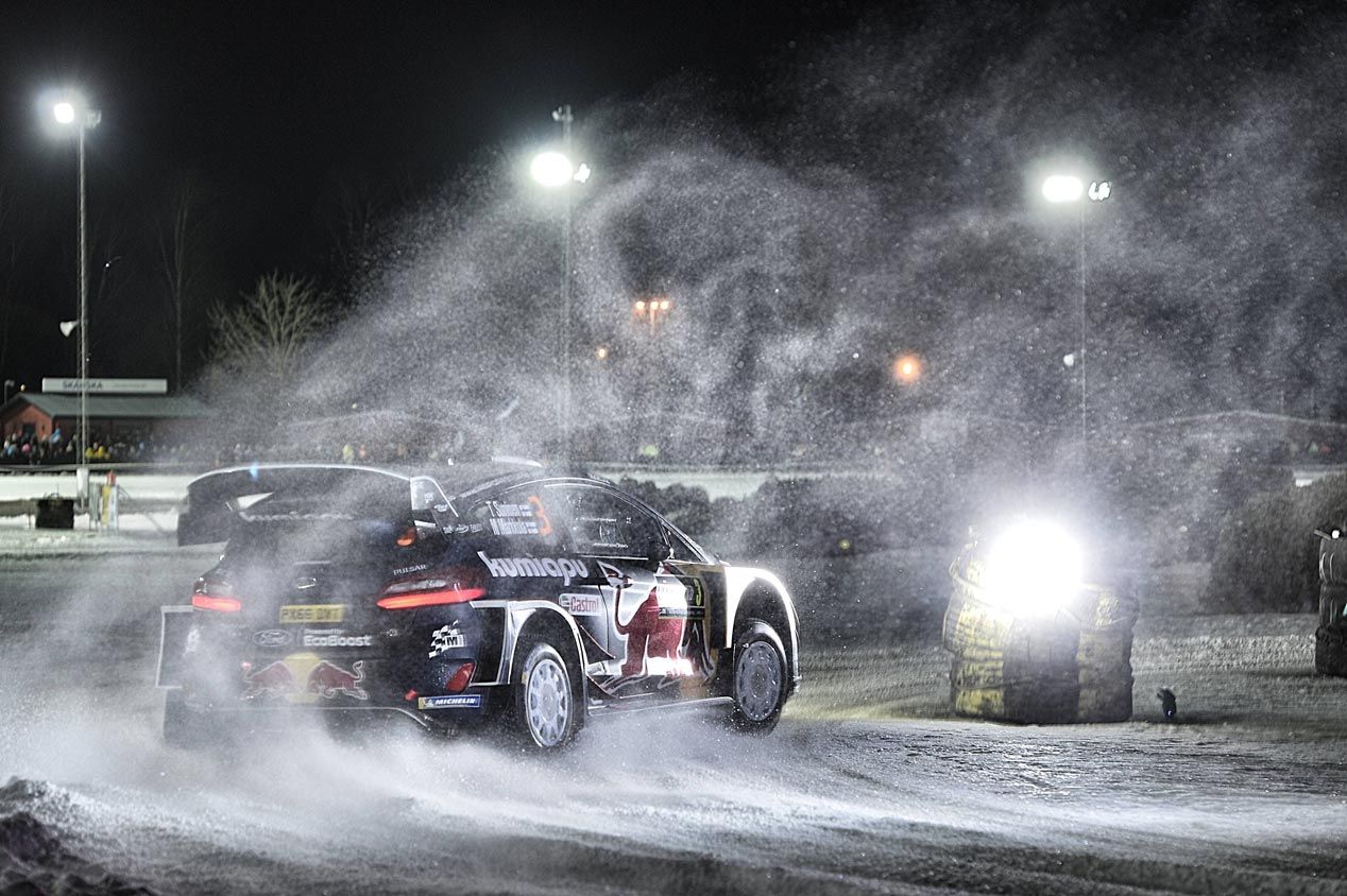 Las mejores fotos del Rally de Suecia 2018