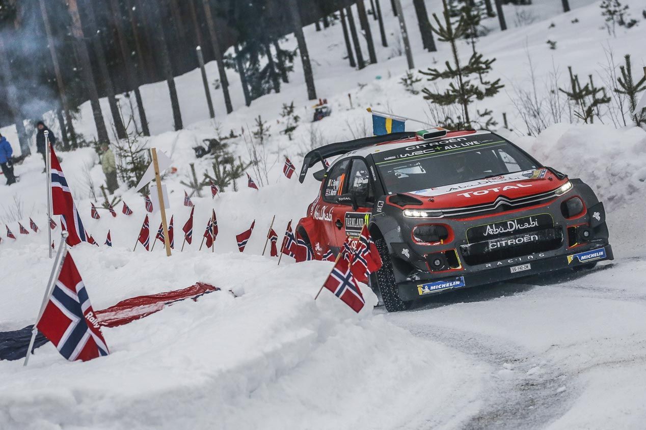 Las mejores fotos del Rally de Suecia 2018