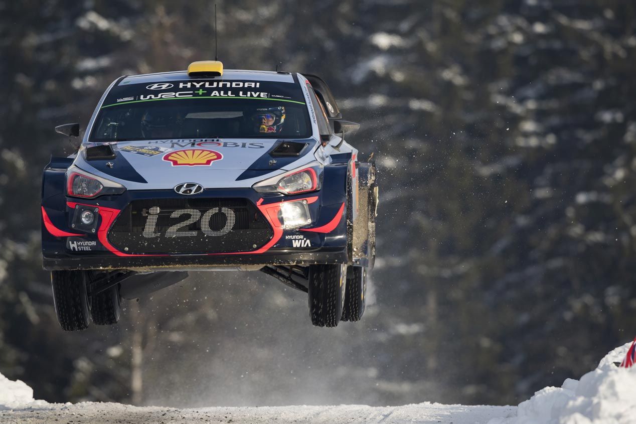 Las mejores fotos del Rally de Suecia 2018