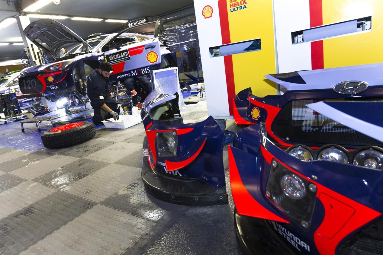 Las mejores fotos del Rally de Suecia 2018