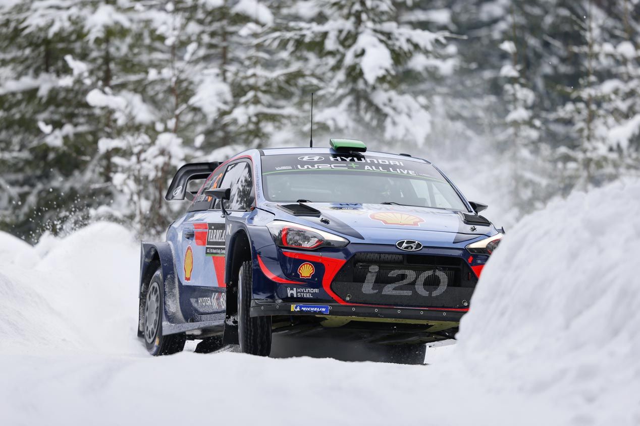 Las mejores fotos del Rally de Suecia 2018