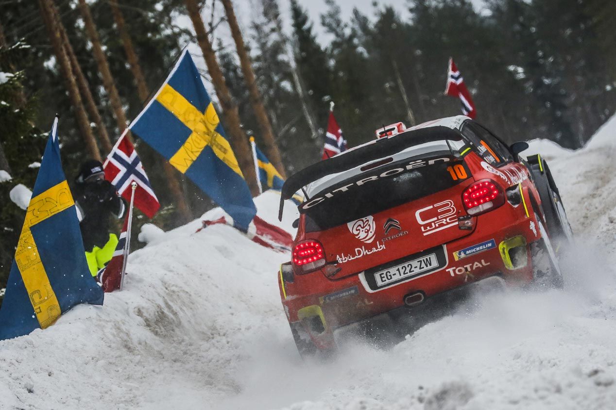 Las mejores fotos del Rally de Suecia 2018