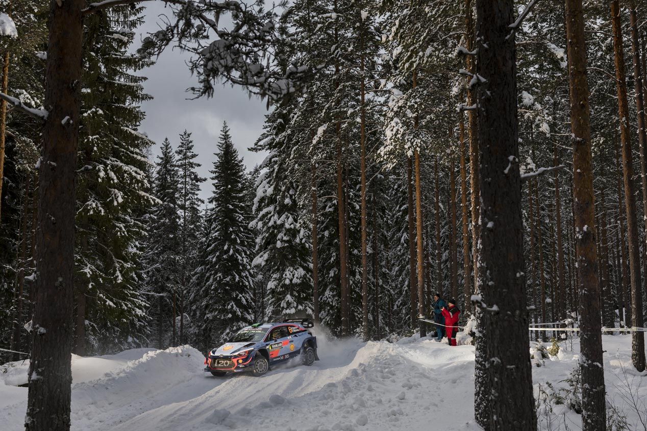 Las mejores fotos del Rally de Suecia 2018