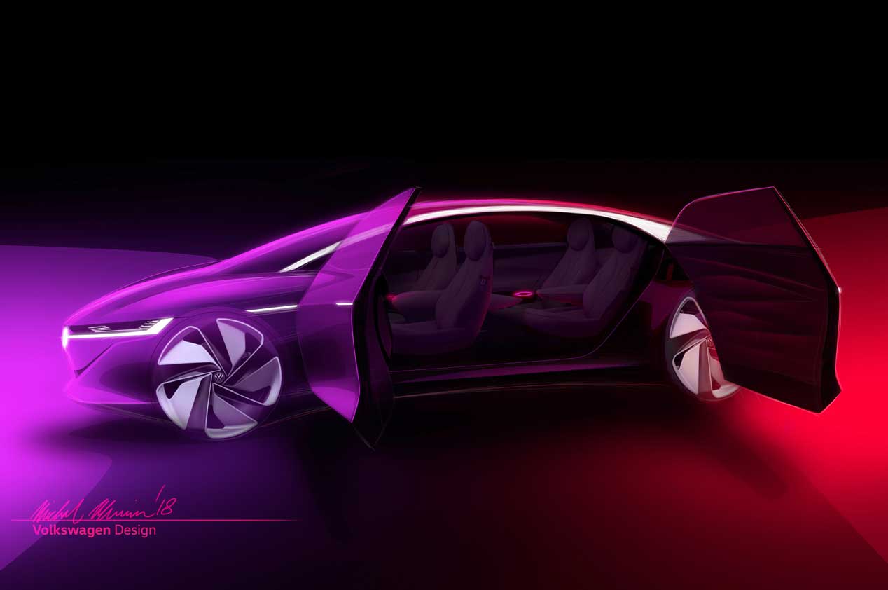Volkswagen añadirá el I.D. Vizzion a su nueva familia en Ginebra