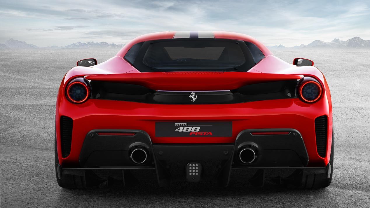 Ferrari 488 Pista, concebido para la competición