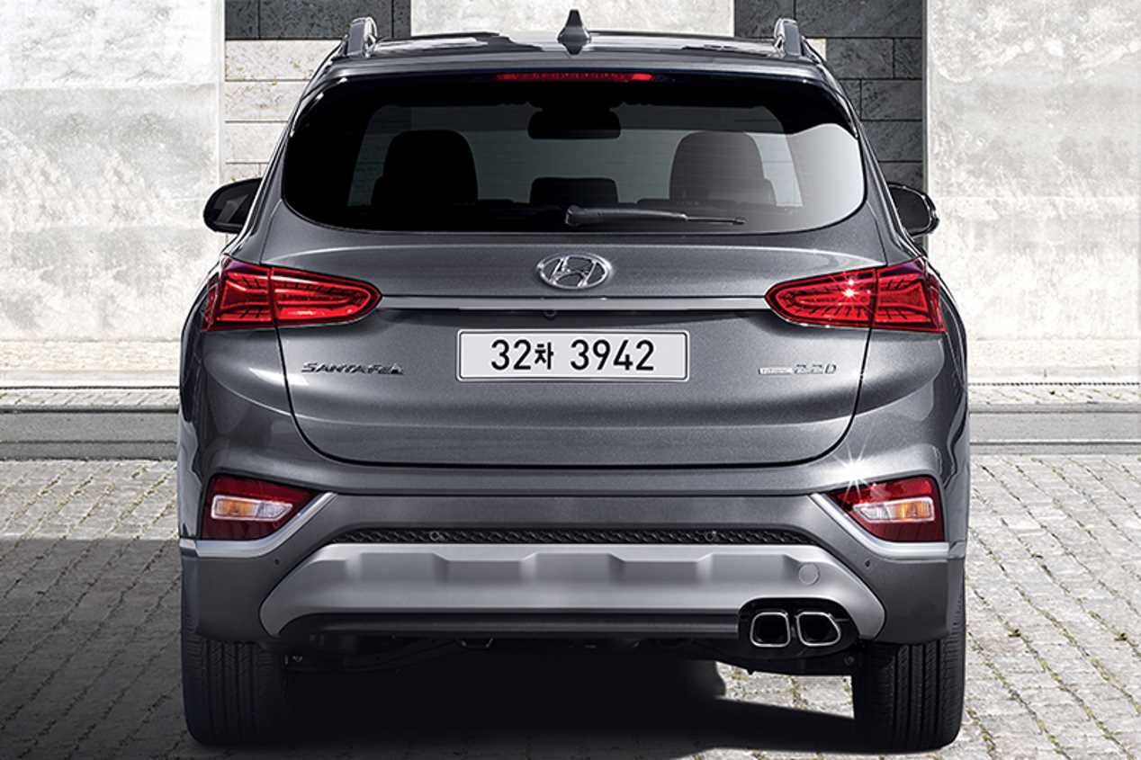 Hyundai Santa Fe 2018: todas sus fotos oficiales