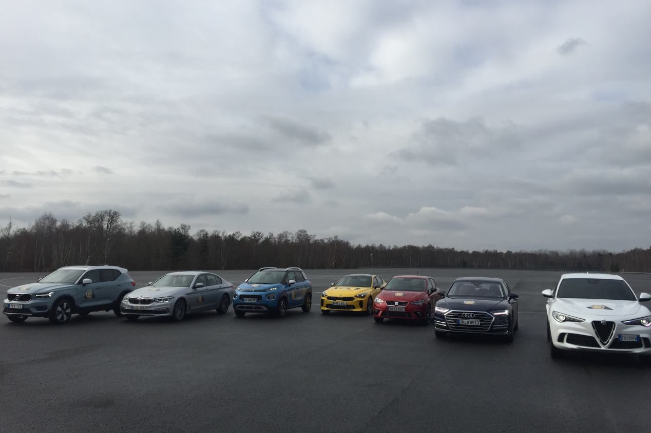 Car of the Year 2018: los 7 finalistas, reunidos en circuito