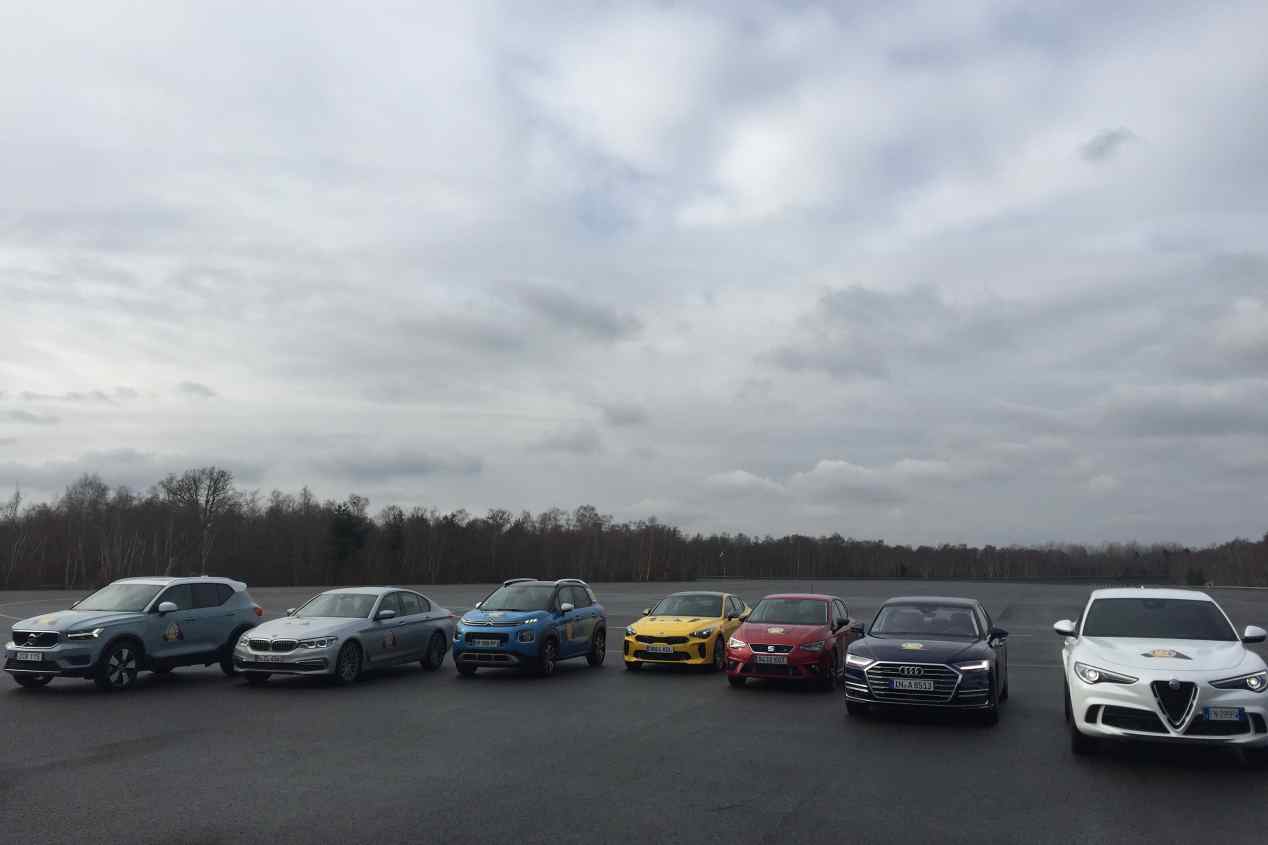 Car of the Year 2018: los 7 finalistas, reunidos en circuito