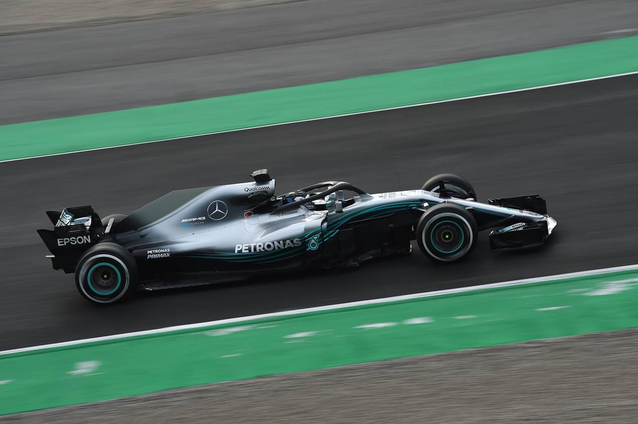 Las mejores imágenes de los primeros test de pretemporada de F1 (lunes)