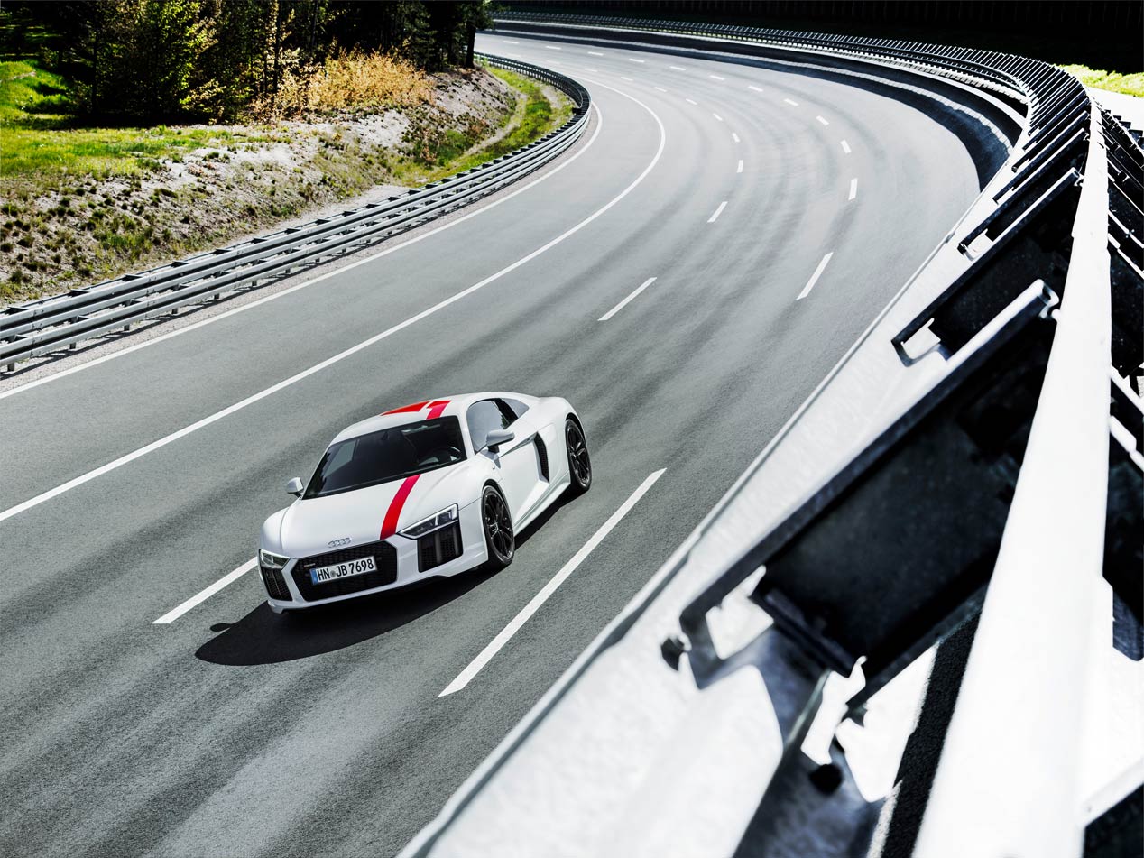 Audi R8 V10 RWS, el primer Audi de propulsión trasera