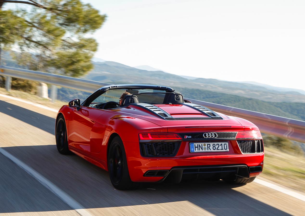 Audi R8 V10 RWS, el primer Audi de propulsión trasera