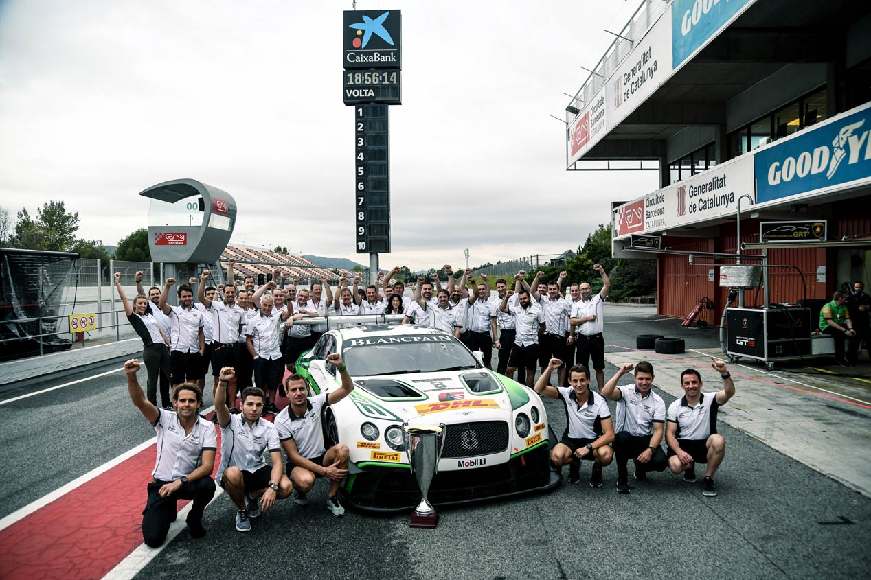 Andy Soucek repite con el Bentley Continental GT3 en 2018