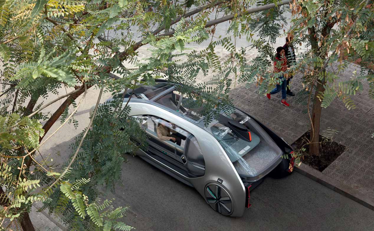 Renault EZ-GO: las fotos del coche compartido del futuro