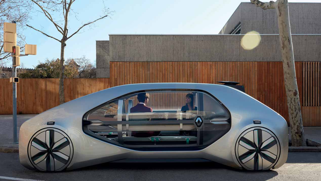 Renault EZ-GO: las fotos del coche compartido del futuro