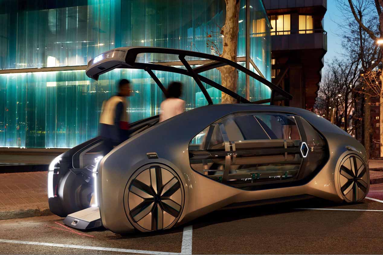 Renault EZ-GO: las fotos del coche compartido del futuro