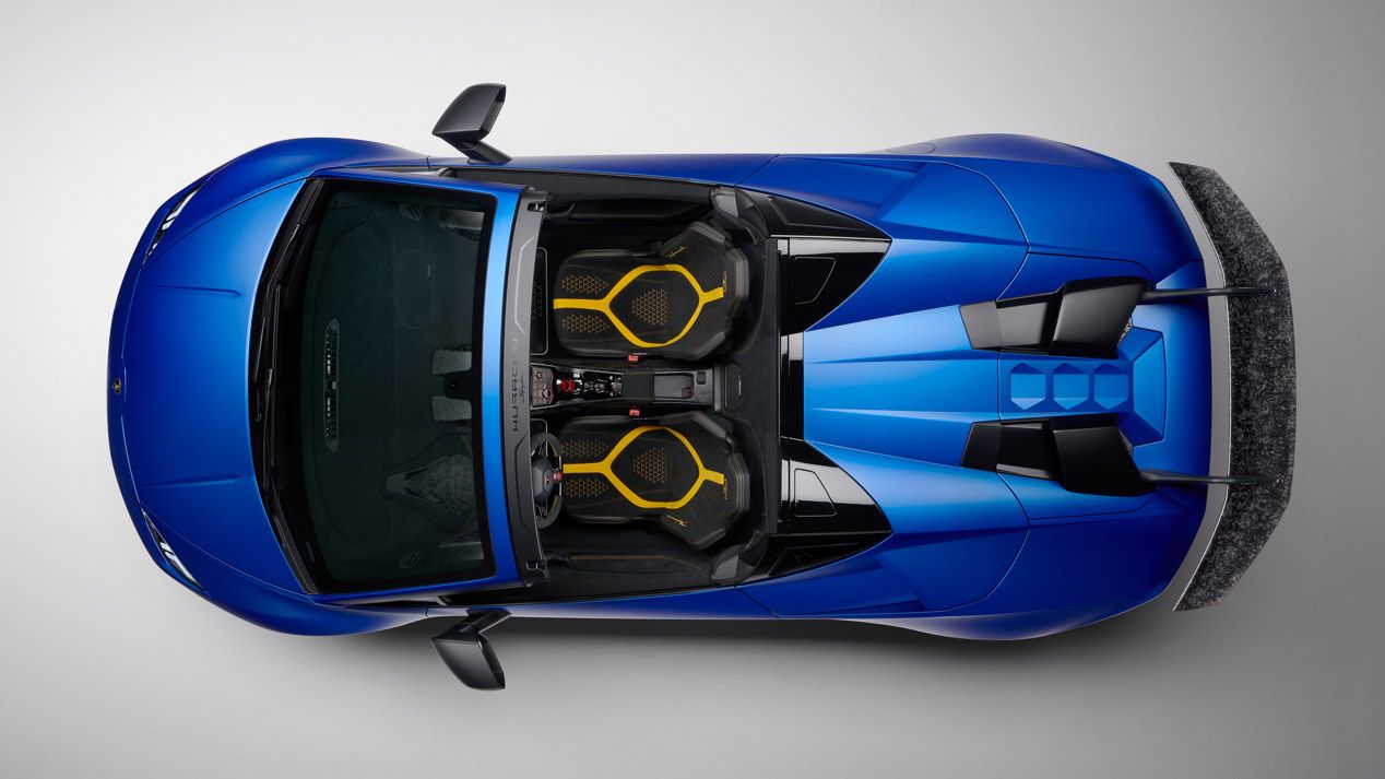 Lamborghini Huracan Performante Spyder, el descapotable atmosférico más rápido y potente