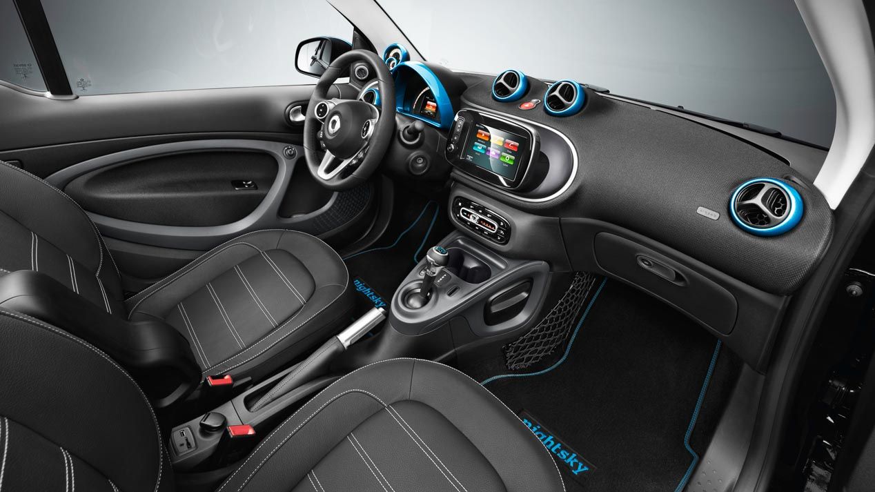 Smart EQ fortwo y forfour nightsky edition: arranca la era EQ